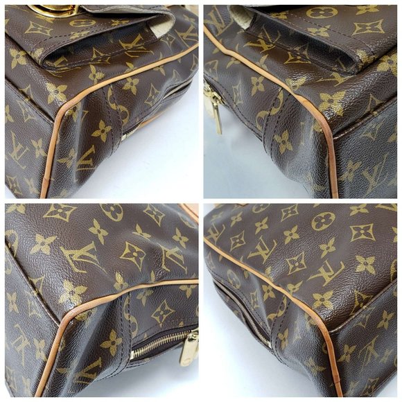 Auth Louis Vuitton Monogram Manhattan GM Hand Bag - Picture 9 of 14